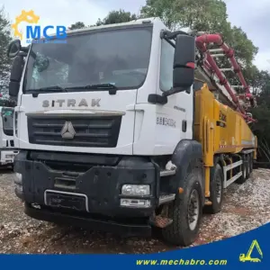 No. 250724P752, 2021 XCMG 67m Concrete Pump Truck