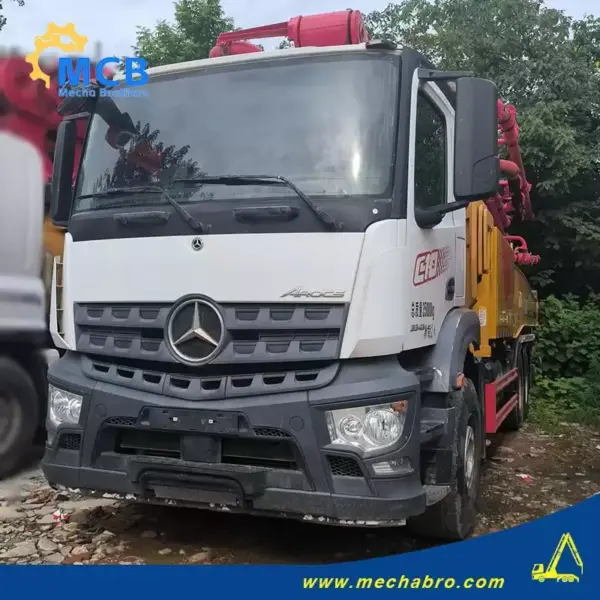 No. 250724P753, 2020 Sany 52m Concrete Pump Truck