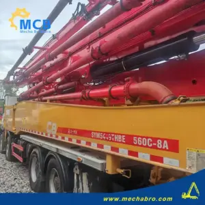 No. 250724P754, 2020 Sany 56m Concrete Pump Truck