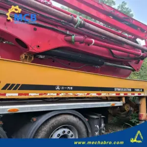 No. 250731P756, 2019 Sany 70m Concrete Pump Truck