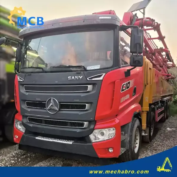 No. 250731P757, 2021 Sany 65m Concrete Pump Truck