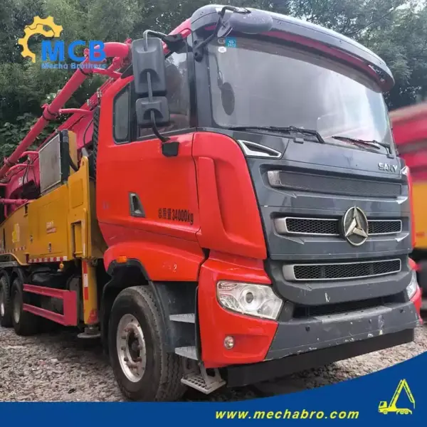 No. 250807P759, 2021 Sany 47m Concrete Pump Truck