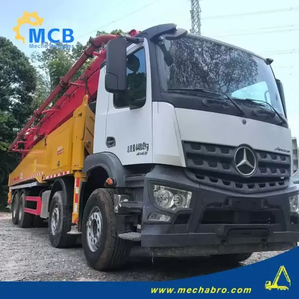 No. 250807P760, 2021 Sany 56m Concrete Pump Truck