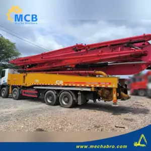 No. 250807P760, 2021 Sany 56m Concrete Pump Truck