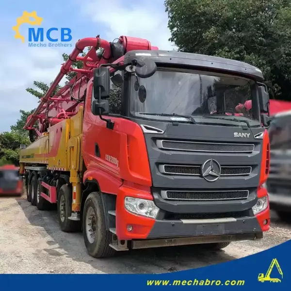 1754620028178429.jpg.webp No. 20260104P794, 2020 Sany 56m concrete pump truck