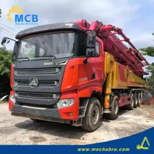1754620028526867.jpg.webp No. 250807P758, 2021 Sany 65m Concrete Pump Truck
