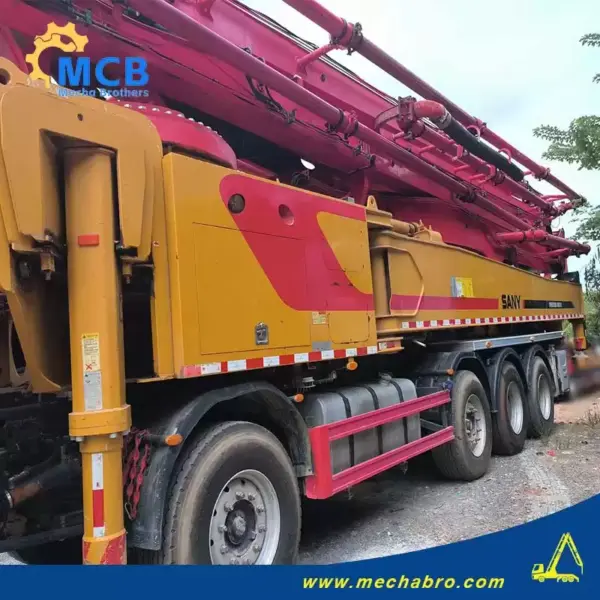 1754620029242104.jpg.webp No. 250807P758, 2021 Sany 65m Concrete Pump Truck