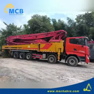 1754620029623985.jpg.webp No. 250807P758, 2021 Sany 65m Concrete Pump Truck