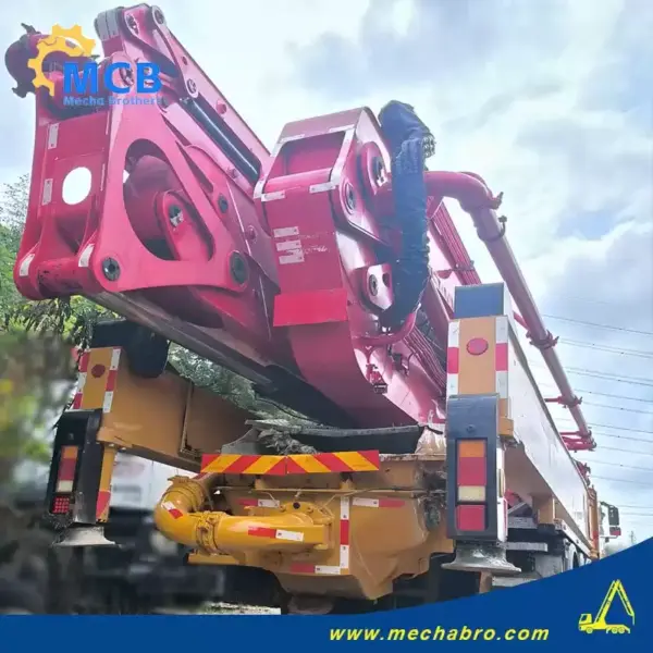 1754620029724981.jpg.webp No. 250807P758, 2021 Sany 65m Concrete Pump Truck