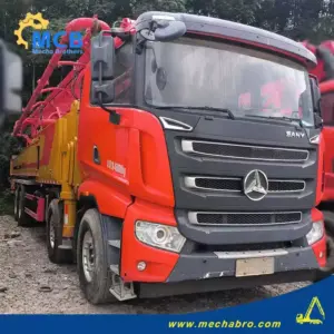 No. 250807P761, 2021 Sany 60m Concrete Pump Truck