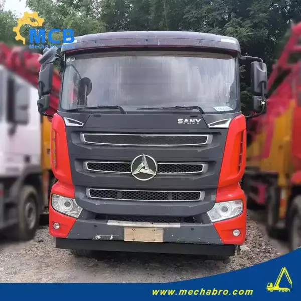 No. 250807P761, 2021 Sany 60m Concrete Pump Truck