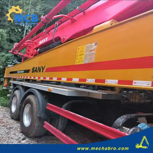 No. 250807P761, 2021 Sany 60m Concrete Pump Truck