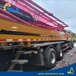 No. 250807P761, 2021 Sany 60m Concrete Pump Truck