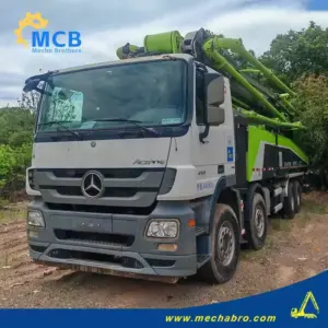 No. 250506P719-4, 2018 Zoomlion 56m Concrete Pump Truck