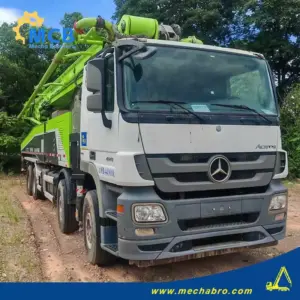 No. 250506P719-4, 2018 Zoomlion 56m Concrete Pump Truck