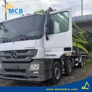 No. 250811P762, 2019 Zoomlion 56m Concrete Pump Truck