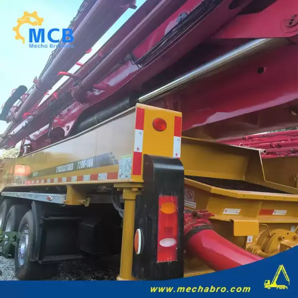 No. 250825P764, 2018 Sany 72m Concrete Pump Truck