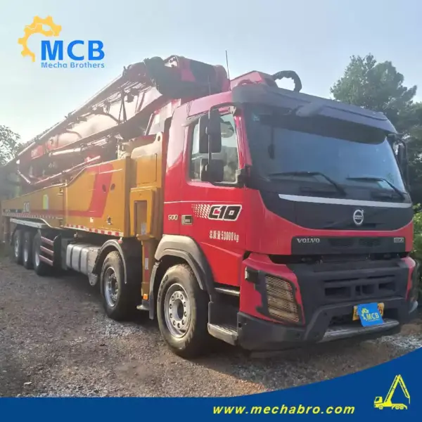 No. 250825P764, 2018 Sany 72m Concrete Pump Truck