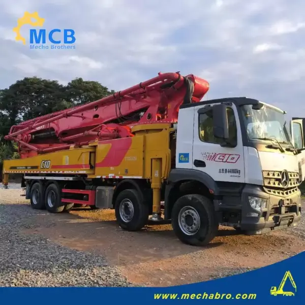 No. 250825P766-1, 2020 Sany 62m Concrete Pump Truck