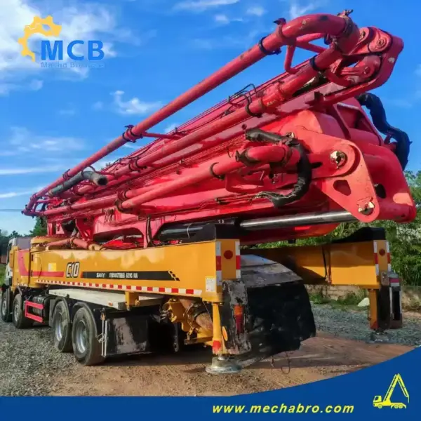 No. 250825P766-1, 2020 Sany 62m Concrete Pump Truck