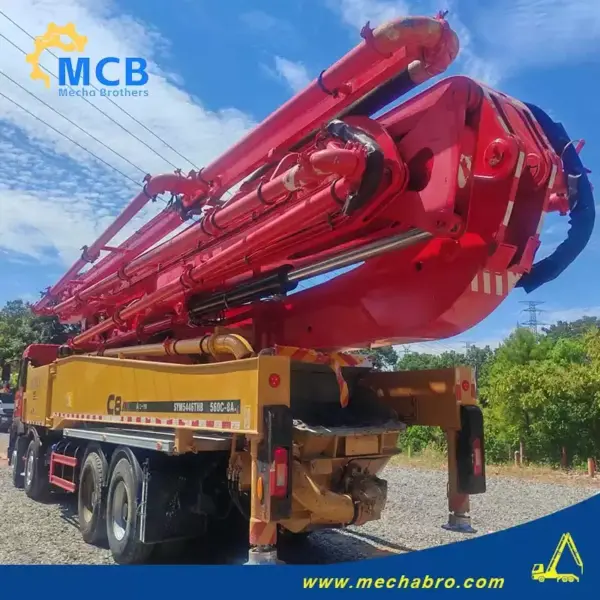 1756178346734194.jpg.webp No. 250826P767-5, 2020 Sany 56m Concrete Pump Truck