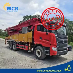 No. 250324P695, 2017 Zoomlion 56m Concrete Pump Truck