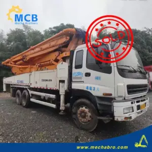 No. 250618P734, 2020 Sany 62m Concrete Pump Truck