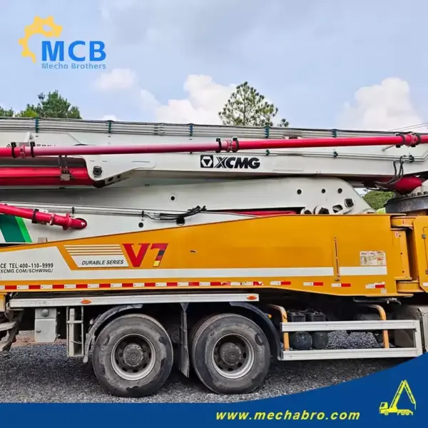 No. 250902P769-9, 2021 XCMG 62m Concrete Pump Truck