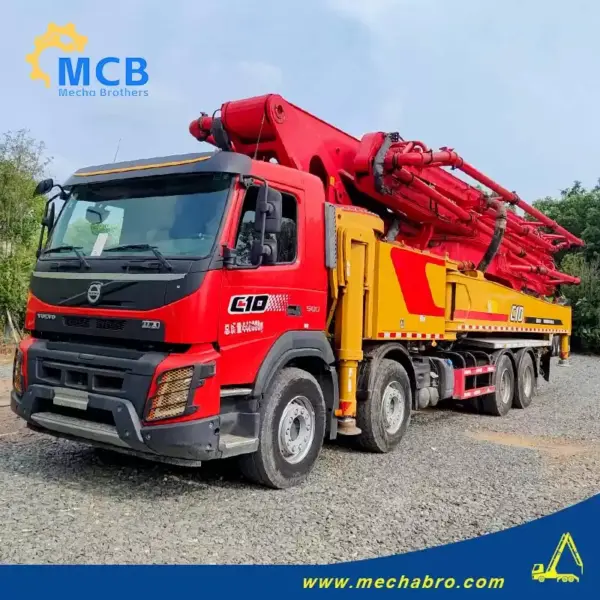 No. 250902P772-12 2021 Sany 62m Concrete Pump Truck