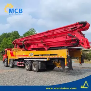 No. 250902P772-12 2021 Sany 62m Concrete Pump Truck