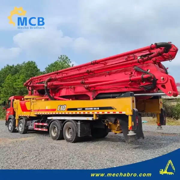No. 250902P772-12 2021 Sany 62m Concrete Pump Truck
