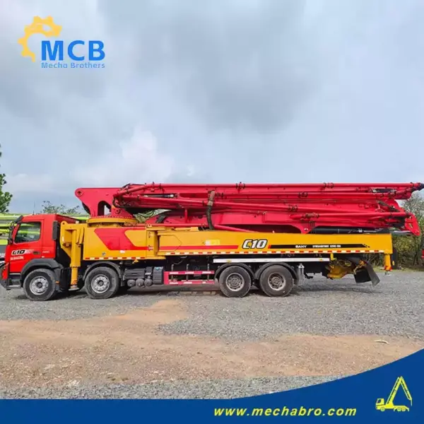 No. 250902P772-12 2021 Sany 62m Concrete Pump Truck