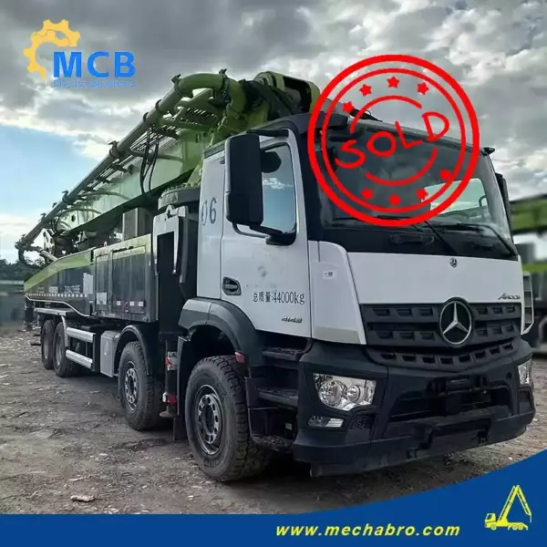 1756865162725569.jpg.webp No. 250108P654, 2020 Zoomlion 63m Concrete Pump Truck