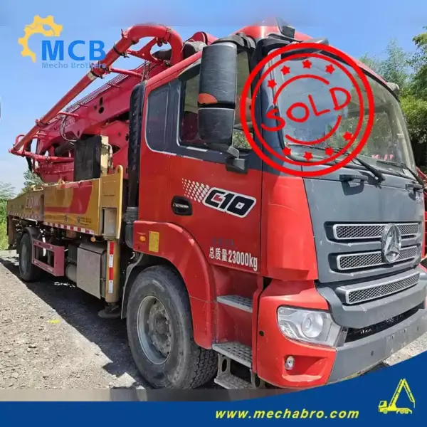 No. 241112P611, 2021 Sany 62m concrete pump truck