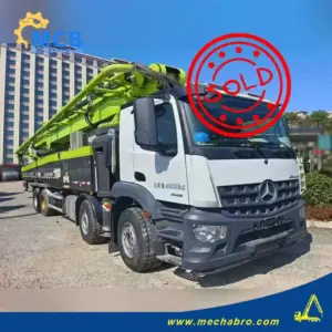 No. 250702P745, 2020 Sany 62m Concrete Pump Truck