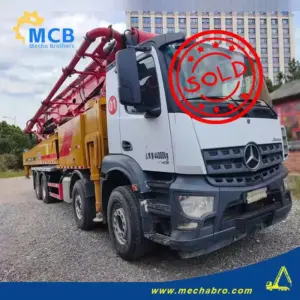 No. 241101P603, 2020 Sany 56m Concrete Pump Truck