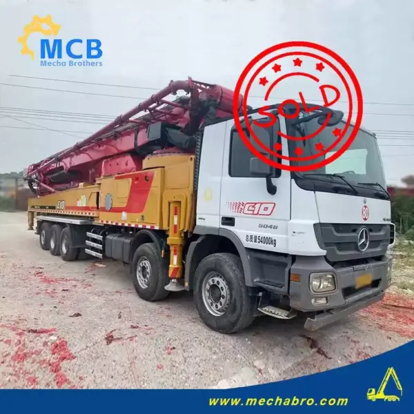 No. 250305P675, 2020 Sany 62m Concrete Pump Truck