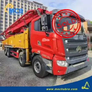 No. 240826P559, 2020 Sany 56m concrete pump truck