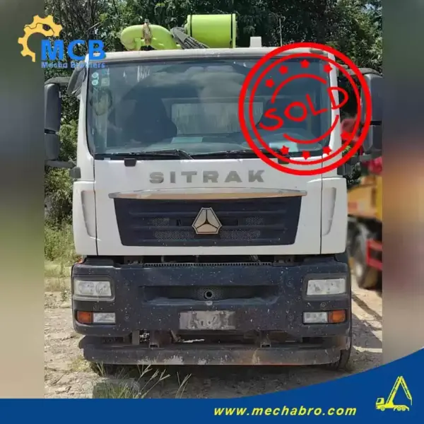 No. 241217P632, 2020 Sany 66m Concrete Pump Truck