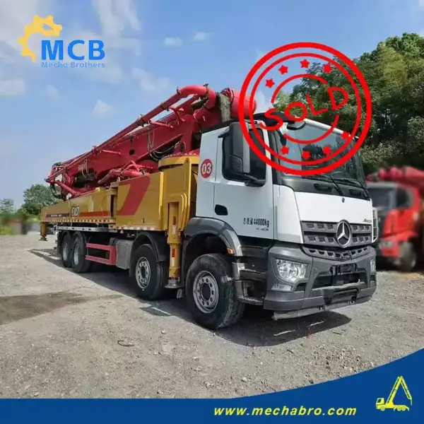 No. 250918P780, 2024 Sany 33m Concrete Pump Truck