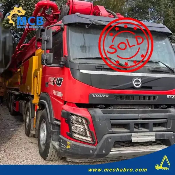 No. 250731P756, 2019 Sany 70m Concrete Pump Truck