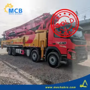 No. 250620P735, 2020 XCMG 52m Concrete Pump Truck