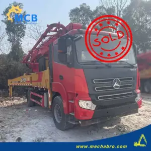 No. 250305P675, 2020 Sany 62m Concrete Pump Truck