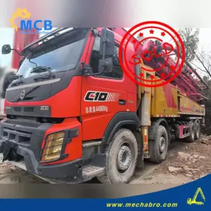 No. 251202P783, 2022 Sany 43m concrete pump truck