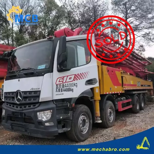 No. 250310P679, 2021 Sany 65m Concrete Pump Truck