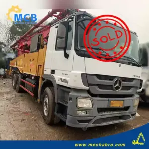 No. 250529P725, 2020 Sany 49m Concrete Pump Truck