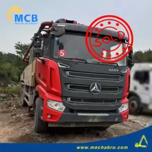 No. 250317P683, 2020 Sany 49m Concrete Pump Truck