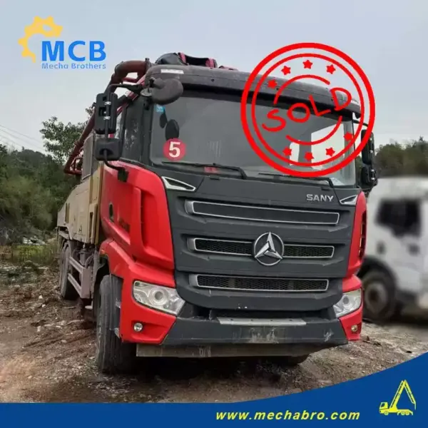No. 250317P683, 2020 Sany 49m Concrete Pump Truck