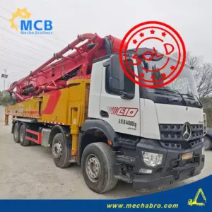 No. 250825P765-2, 2019 Zoomlion 56m Concrete Pump Truck
