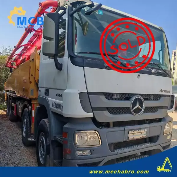 No. 250322P693, 2019 Sany 56m Concrete Pump Truck